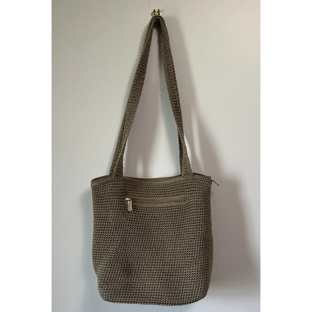 The Crochet Knit Tote Bohemian Y2K Vintage Shoulder Bag Festivals Summer Beach